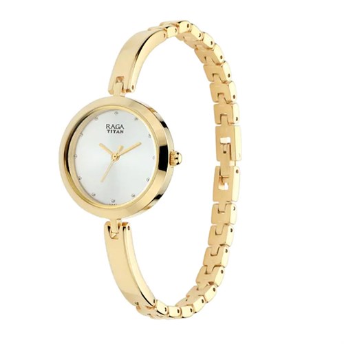 Đồng hồ TITAN 28 mm Nữ 2606YM04 Màu Vàng