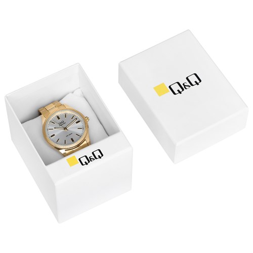 Đồng hồ Q&Q 40 mm Nam S294J010Y Màu Vàng