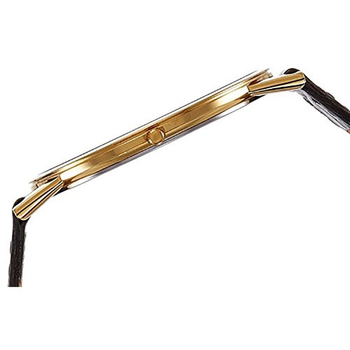 Đồng hồ TITAN Edge 37.3 mm Nam 1595YL02 Màu Đen