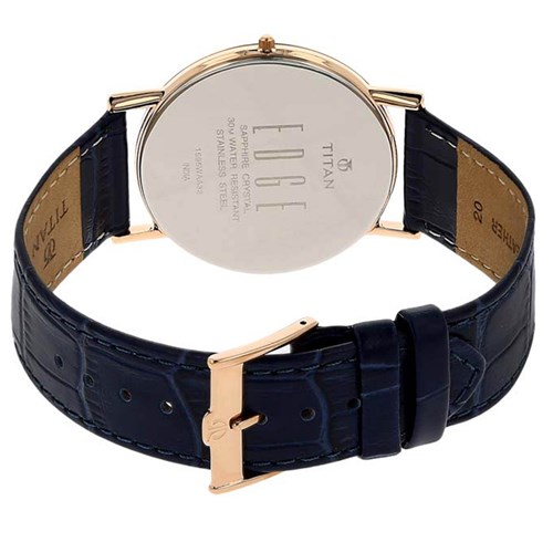 Đồng hồ TITAN 37 mm Nam 1595WL02 Màu Xanh Dương