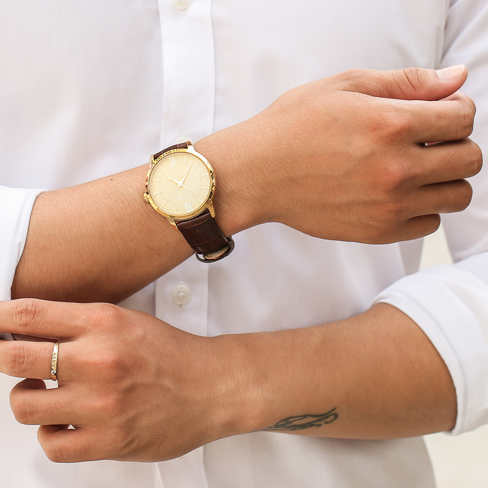 Đồng hồ ELIO 39 mm Nam EL022-C1