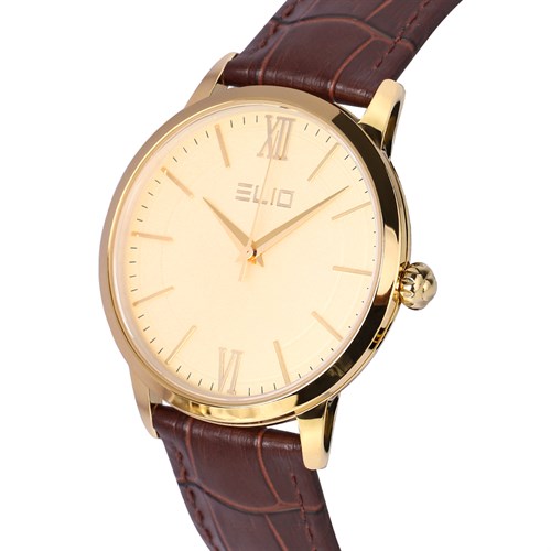 Đồng hồ ELIO 39 mm Nam EL022-C1 Màu Nâu