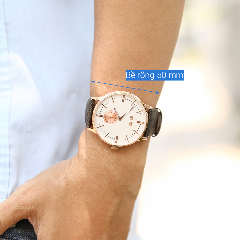 Đồng hồ ELIO 39 mm Nam EL023-01