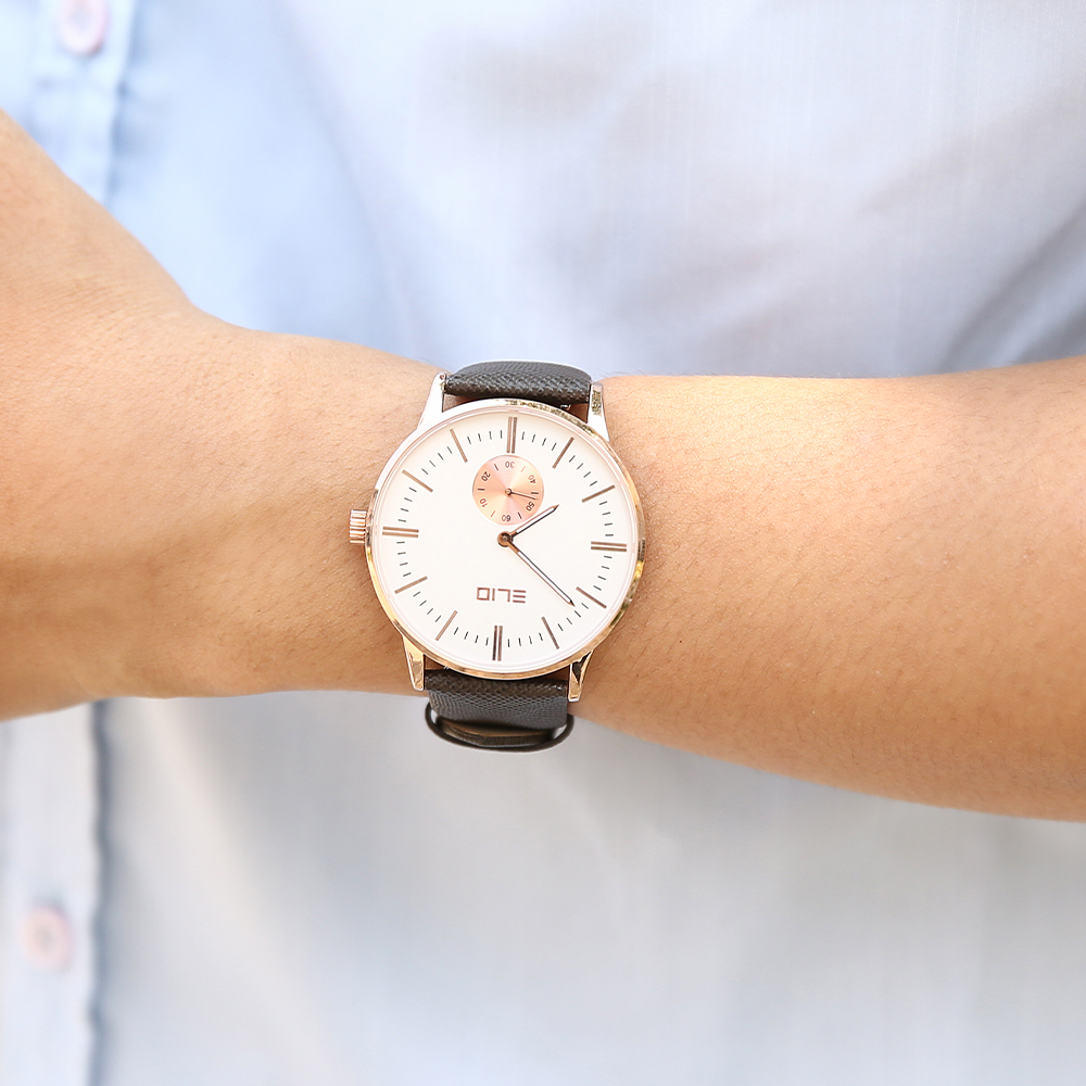 Đồng hồ ELIO 39 mm Nam EL023-01