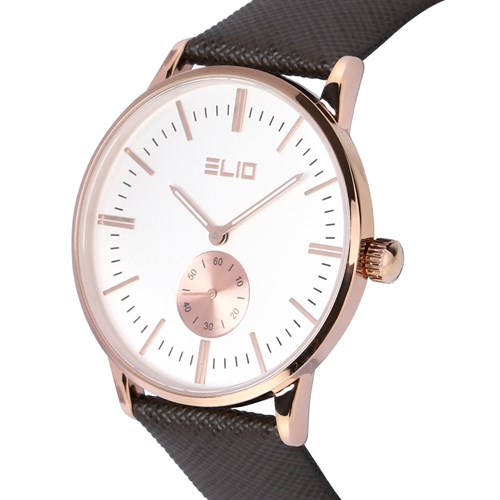 Đồng hồ ELIO 39 mm Nam EL023-01 Màu Nâu