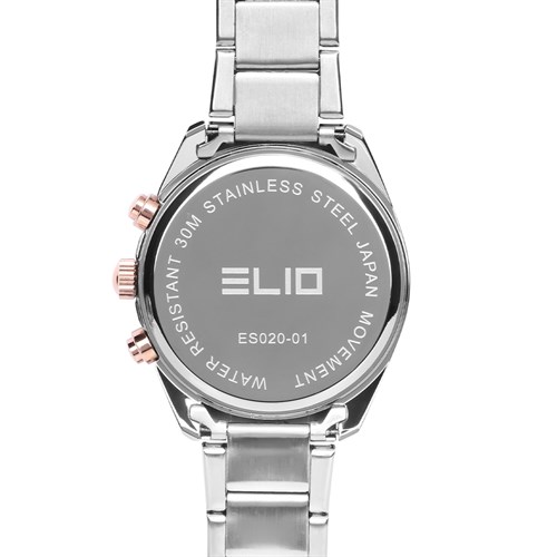Đồng hồ ELIO 40 mm Nam ES020-01 Màu Bạc