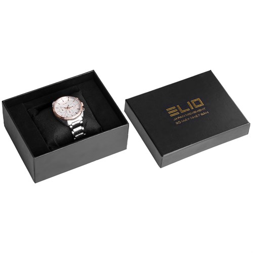 Đồng hồ ELIO 40 mm Nam ES020-01 Màu Bạc