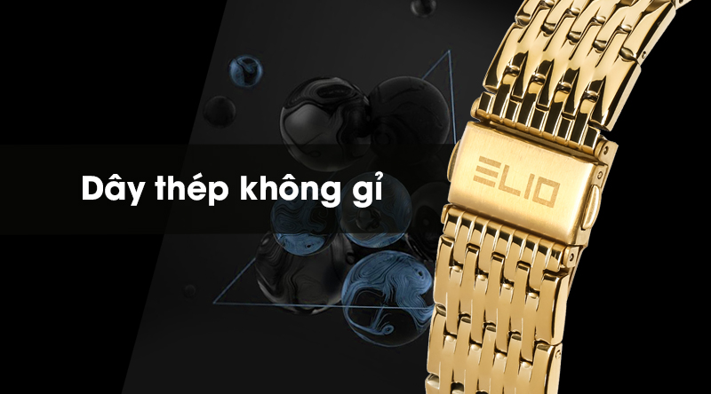 Đồng hồ nam Elio ES021-C1 có dây đeo bền bỉ