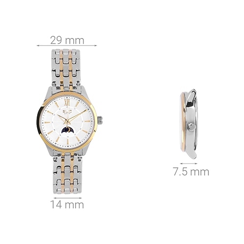 Đồng hồ ELIO 29 mm Nữ ES023-C2 Màu Bạc