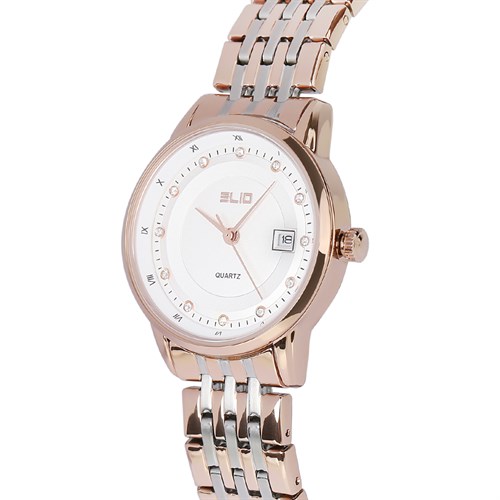 Đồng hồ ELIO 28 mm Nữ ES024-C2 Màu Vàng Hồng