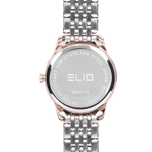 Đồng hồ ELIO 28 mm Nữ ES024-C2 Màu Vàng Hồng