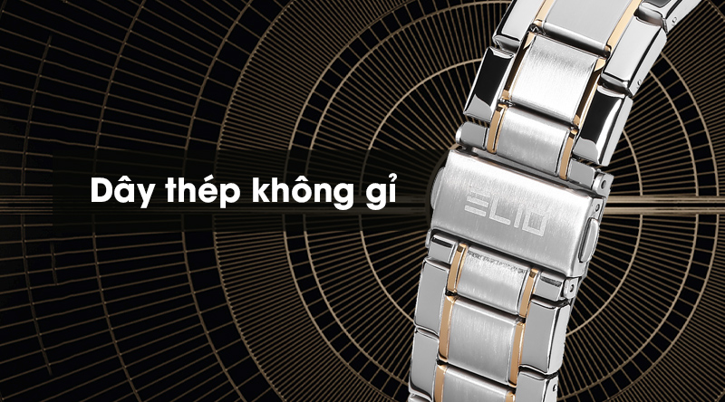 Đồng hồ nam Elio ES025-C1 có dây đeo bền đẹp, chống oxi hóa Đồng hồ nam Elio ES025-C1 có dây đeo bền đẹp, chống oxi hóa