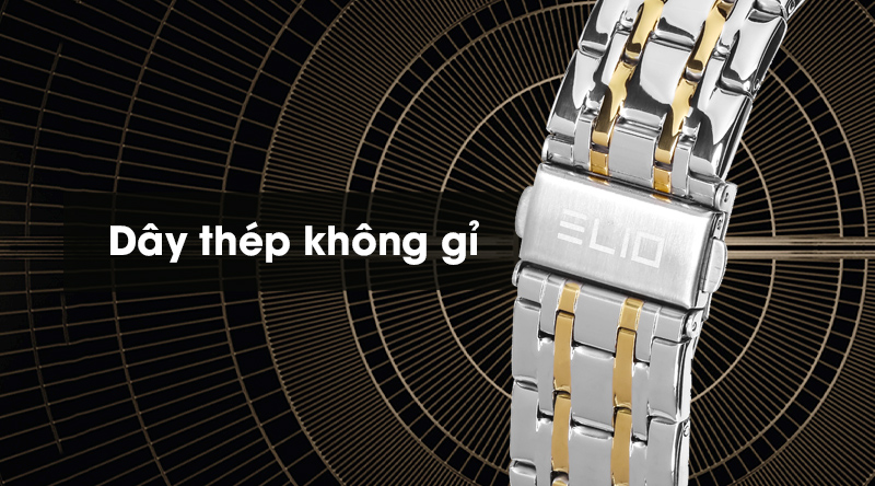 Đồng hồ nam Elio ES026-C1 sở hữu dây đeo bền đẹp, chống ăn mòn Đồng hồ nam Elio ES026-C1 sở hữu dây đeo bền đẹp, chống ăn mòn
