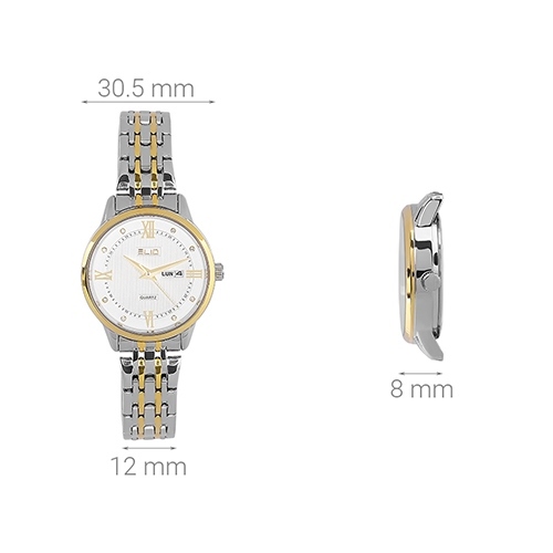 Đồng hồ ELIO 30.5 mm Nữ ES026-C2 Màu Bạc