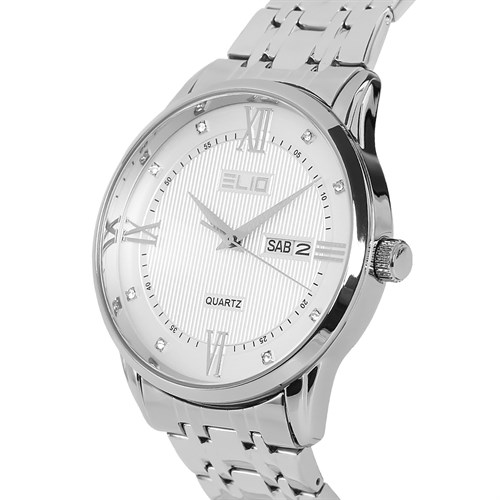 Đồng hồ ELIO 42 mm Nam ES027-C1 Màu Bạc