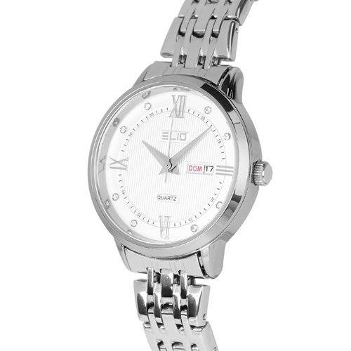 Đồng hồ ELIO 30 mm Nữ ES027-C2 Màu Bạc