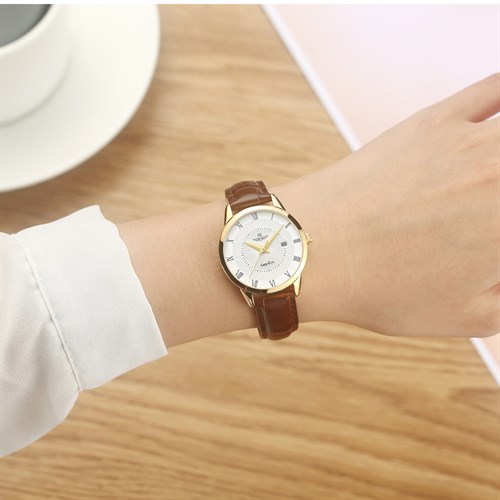 Đồng hồ Nữ SR Watch SL1057.4602TE Màu Nâu