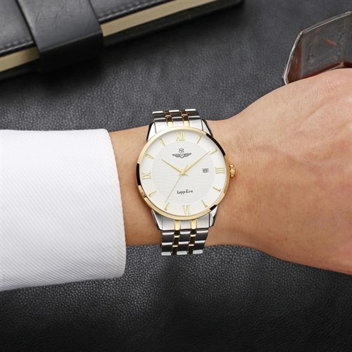 Đồng hồ SRWATCH Timepiece TE 40 mm Nam SG1071.1202TE Màu Bạc