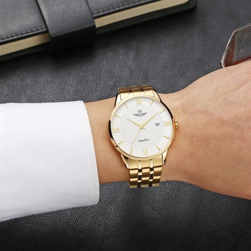 Đồng hồ SRWATCH Timepiece TE 40 mm Nam SG1071.1402TE Màu Vàng