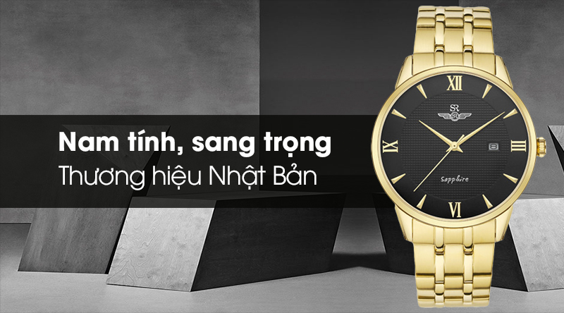 Đồng hồ nam SR Watch SG1071.1401TE mang nét sang trọng Đồng hồ nam SR Watch SG1071.1401TE mang nét sang trọng