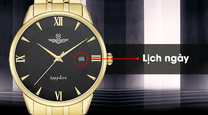 Đồng hồ nam SR Watch SG1071.1401TE có lịch ngày tiện dụng Đồng hồ nam SR Watch SG1071.1401TE có lịch ngày tiện dụng