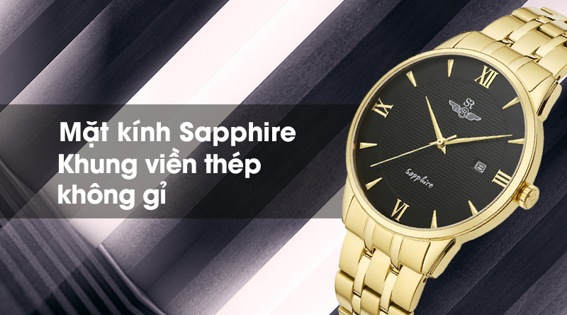 Đồng hồ nam SR Watch SG1071.1401TE có mặt kính cao cấp, khung viền chịu lực tốt Đồng hồ nam SR Watch SG1071.1401TE có mặt kính cao cấp, khung viền chịu lực tốt