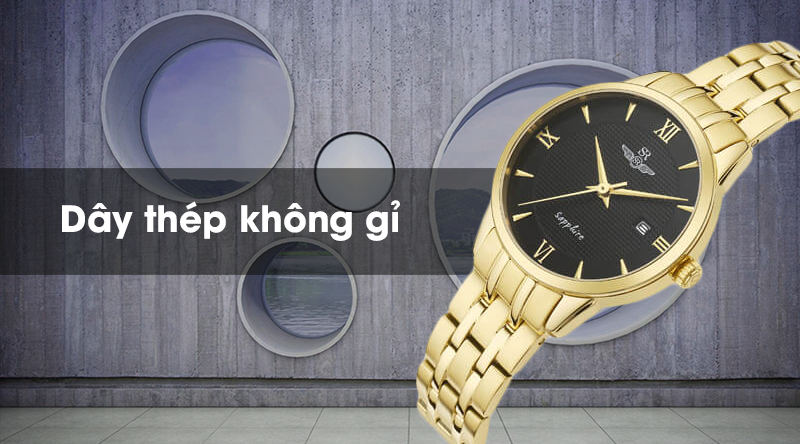 Đồng hồ nữ SR Watch SL1071.1401TE có dây đeo bền chắc Đồng hồ nữ SR Watch SL1071.1401TE có dây đeo bền chắc