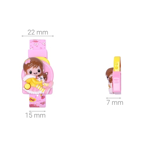 Đồng hồ SKMEI 22 mm Trẻ em SK-1240 - Hồng nhạt Màu Hồng