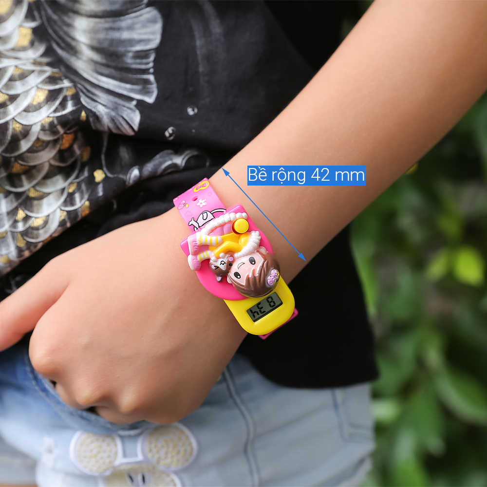 Đồng hồ SKMEI 22 mm Trẻ em SK-1240 - Hồng đậm