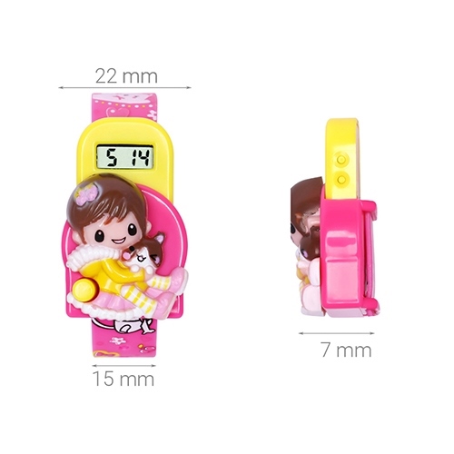 Đồng hồ SKMEI 22 mm Trẻ em SK-1240 - Hồng đậm Màu Hồng