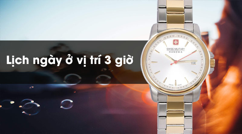 Đồng hồ nam Swiss Military 06-5230.7.55.001 có lịch ngày tiện dụng