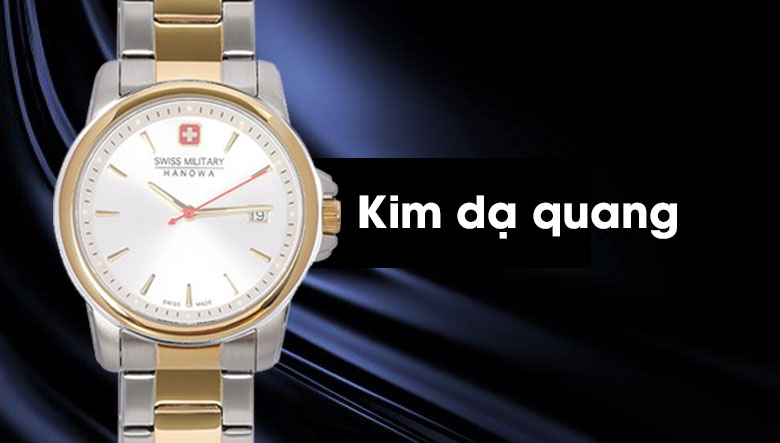 Đồng hồ nam Swiss Military 06-5230.7.55.001 có kim dạ quang hữu ích