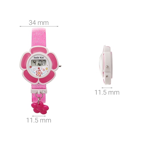 Đồng hồ SMILE KID 34 mm Trẻ em SL021-01 Màu Hồng