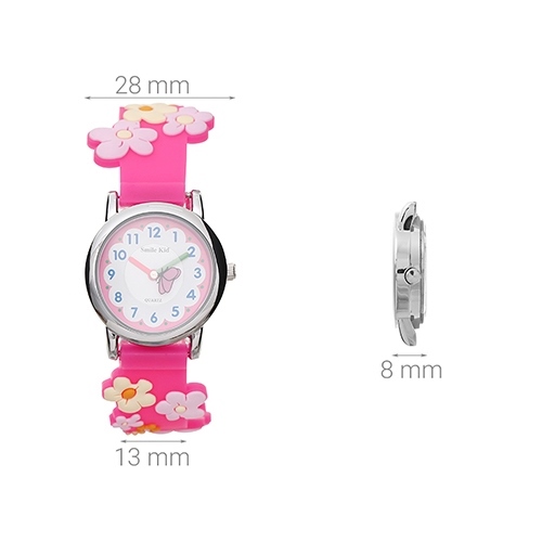 Đồng hồ SMILE KID 28 mm Trẻ em SL022-02 Màu Hồng
