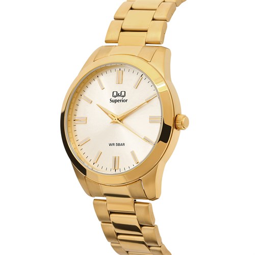 Đồng hồ Q&Q 40 mm Nam S392J010Y Màu Vàng