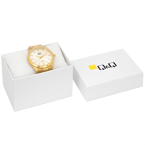 Đồng hồ Q&Q 40 mm Nam S392J010Y Màu Vàng