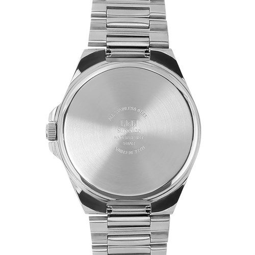Đồng hồ Q&Q 40 mm Nam S396J212Y Màu Bạc