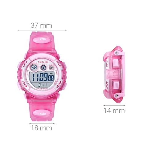 Đồng hồ SMILE KID 37 mm Trẻ em SL023-01 Màu Hồng