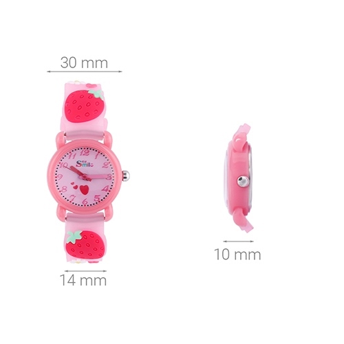 Đồng hồ SMILE KID 30 mm Trẻ em SL031-01 Màu Hồng