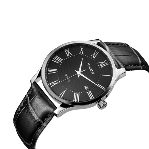 Đồng hồ NAKZEN 40 mm Nam SL4043GBK-1 Màu Đen