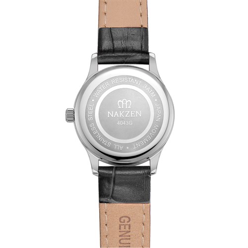 Đồng hồ NAKZEN 40 mm Nam SL4043GBK-1 Màu Đen