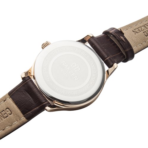 Đồng hồ NAKZEN 28 mm Nữ SL4043LREBN-6N0 Màu Nâu