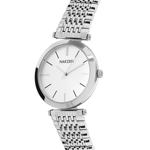 Đồng hồ NAKZEN 38 mm Nam SS9010G-7 Màu Bạc
