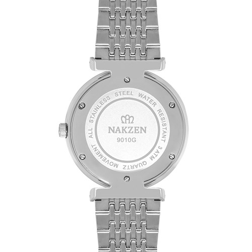 Đồng hồ NAKZEN 38 mm Nam SS9010G-7 Màu Bạc