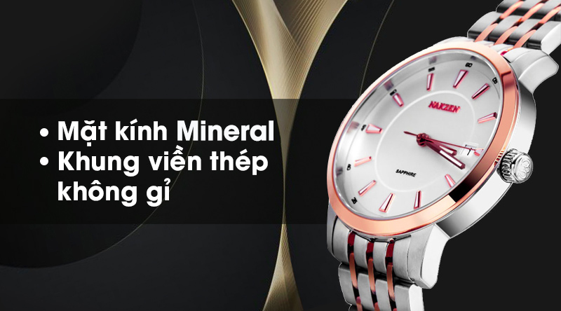 Nakzen SS4027GTR7N0 Nam - Chất liệu Nakzen SS4027GTR7N0 Nam - Chất liệu