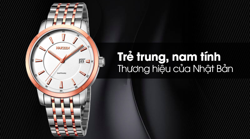 Đồng hồ nam Nakzen SS4027GTR-7N0 sở hữu nét lịch lãm Đồng hồ nam Nakzen SS4027GTR-7N0 sở hữu nét lịch lãm