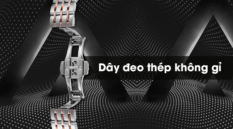 Đồng hồ nam Nakzen SS4027GTR-7N0 có dây đeo bền bỉ Đồng hồ nam Nakzen SS4027GTR-7N0 có dây đeo bền bỉ