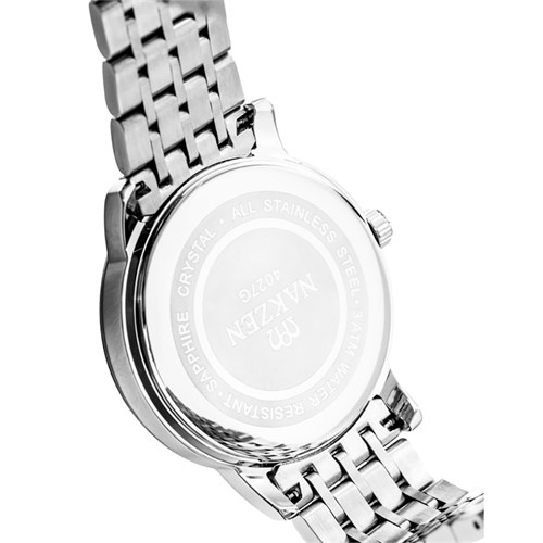Đồng hồ NAKZEN 41 mm Nam SS4027GTR-7N0 Màu Bạc