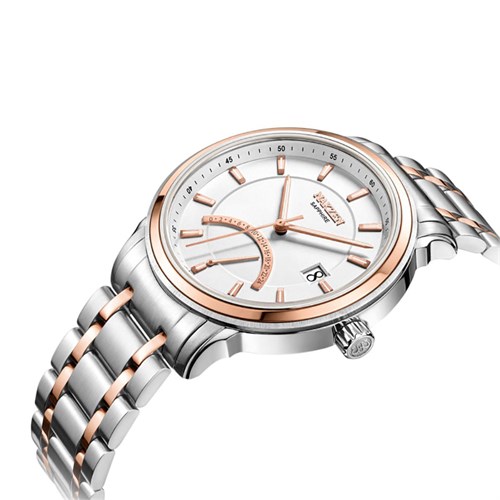 Đồng hồ NAKZEN 42 mm Nam SS4021GTR-7N0 Màu Bạc