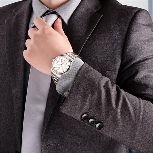 Đồng hồ NAKZEN 42 mm Nam SS4021GTR-7N0 Màu Bạc